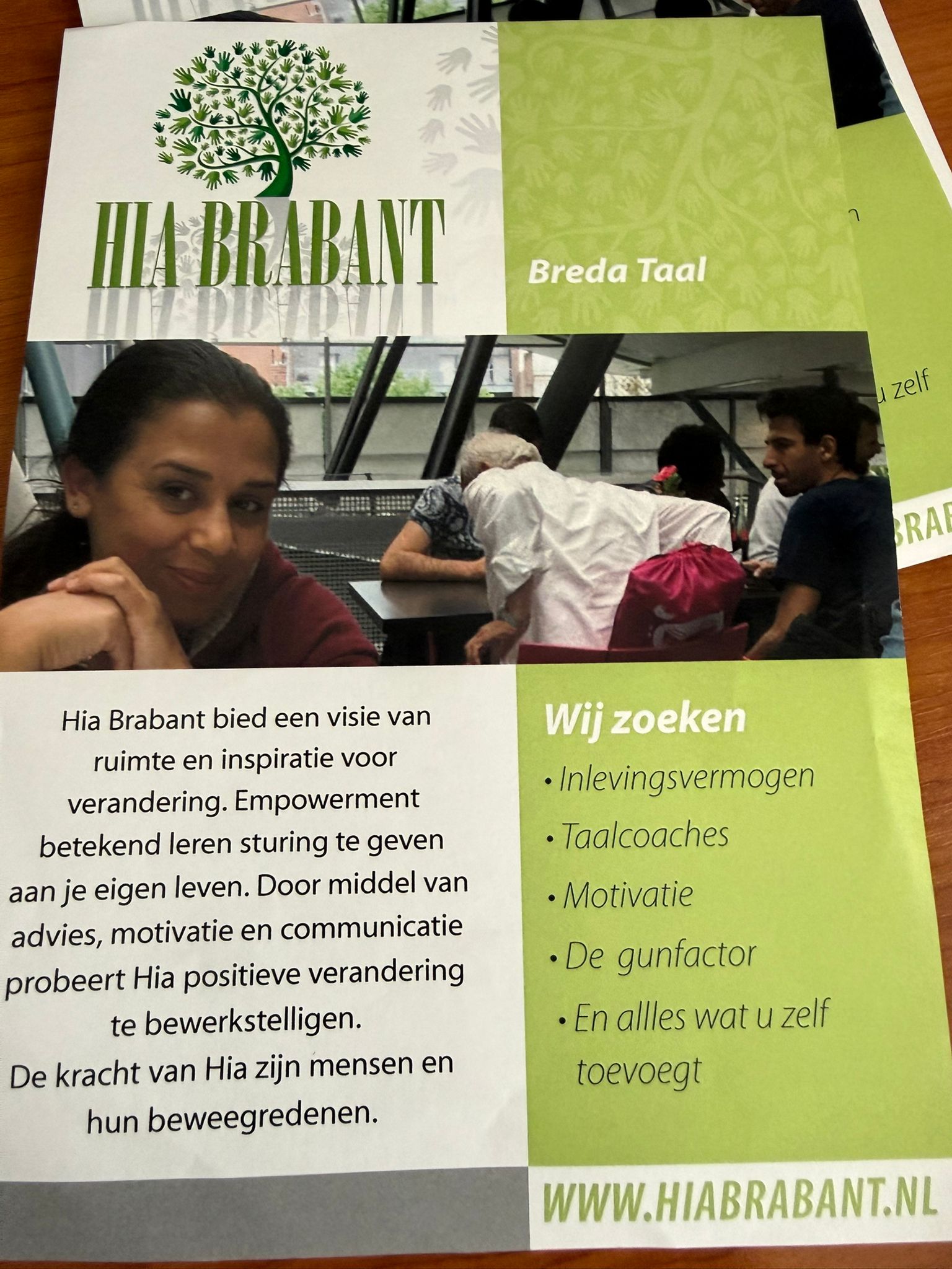 Hia Brabant brochure — voorzijde