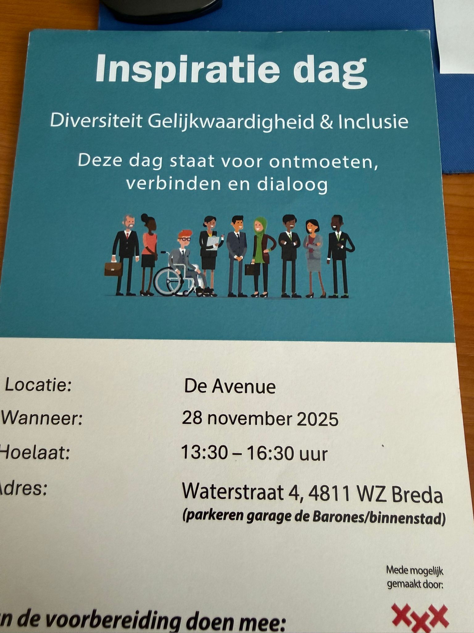 Inspiratie­dag: Diversiteit, Gelijkwaardigheid & Inclusie — Hia Brabant